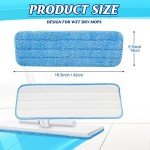 24 Pack Microfiber Mop Pads for All Surfaces