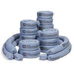 PIG Blue Oil Absorbent Socks - 20 Pack, 3"x48