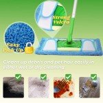 Reusable Microfiber Mop Pads for Swiffer - 4 Pack