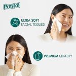 Presto! Ultra-Soft 3-Ply Facial Tissues, 1188 Count