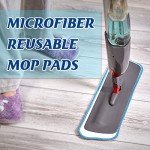 24 Pack Microfiber Mop Pads for All Surfaces