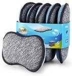 Dual Action Kitchen Scrub Sponges - 6 Pack