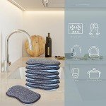 Dual Action Kitchen Scrub Sponges - 6 Pack