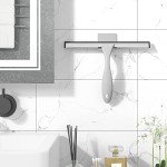 AmazerBath 10-Inch Squeegee for Shower & Glass