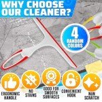 Silicone Shower Glass Squeegee - 4 Pack