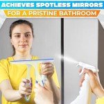 Silicone Shower Glass Squeegee - 4 Pack