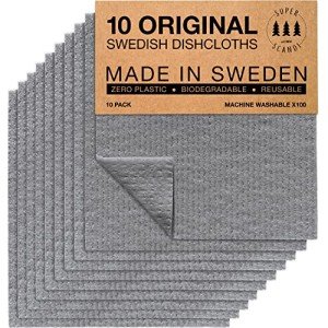 Eco-Friendly Swedish Dish Cloths 10 Pack