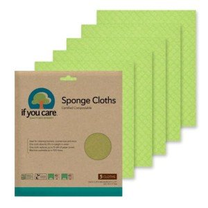 If You Care Natural Sponge Cloths – 5 Pack