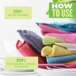 E-Cloth Non-Scratch Scrubbing Pads - 2 Pack