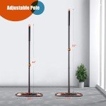 CLEANHOME Multifunction Dust Mop with Washable Pads