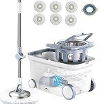 Michao Deluxe Spin Mop Bucket 360 Cleaning System