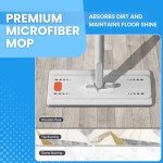 WonderMop Bucket Set with Microfiber Flat Mop