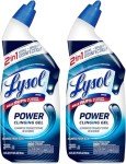 Lysol Power Toilet Bowl Cleaner, 2 Packs 680g