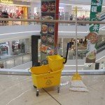 Midoneat Yellow Commercial Mop Bucket with Wheels