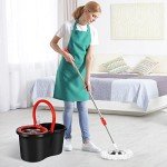 360° Spin Mop and Bucket Wringer Set