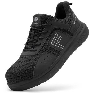 FitVille Extra Wide Men’s Slip-Resistant Safety Shoes