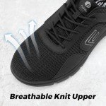 FitVille Extra Wide Men’s Slip-Resistant Safety Shoes