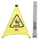Rubbermaid 20-Inch Multilingual Wet Floor Cone