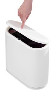 Sooyee 10L Rectangular Trash Can with Lid