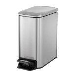 Cesun 6L Stainless Steel Step Trash Can