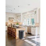 Rubbermaid 13-Gallon Touch Top Trash Can