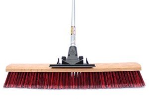 FlexSweep 24-Inch Unbreakable Commercial Push Broom