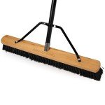 24-Inch Heavy-Duty Outdoor Push Broom