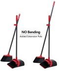 Long Handle Broom and Dustpan Set