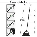 Eyliden Commercial Angle Broom with Long Handle