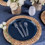Clear Disposable Cutlery Set - 360 Pieces