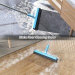 KOLLIEE 59" Adjustable Floor Squeegee with Hook