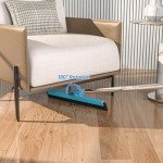 KOLLIEE 59" Adjustable Floor Squeegee with Hook