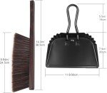 Handheld Dustpan and Brush Set for Easy Cleanup