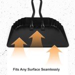 Handheld Dustpan and Brush Set for Easy Cleanup