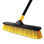 Yocada 18" Heavy-Duty Outdoor Broom with Stiff Bristles