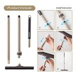 Eyliden Heavy Duty Floor Squeegee with Telescopic Handle