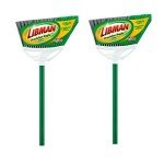 Libman Precision Angle Broom, Eco-Friendly 2 Pack