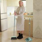 Broom and Dustpan Set - Jade Green Combo