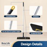Yocada Adjustable Floor Squeegee Broom for Cleaning
