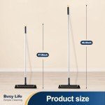 Yocada Adjustable Floor Squeegee Broom for Cleaning