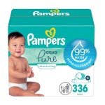 Aqua Pure Baby Wipes 6X Flip-Top Packs