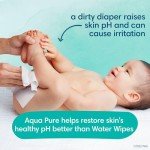 Aqua Pure Baby Wipes 6X Flip-Top Packs