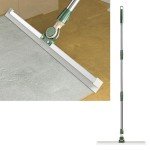 Heavy Duty Floor Squeegee with 50" Steel Handle