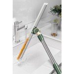 Heavy Duty Floor Squeegee with 50" Steel Handle