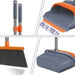 Kelamayi Extra Long Dustpan and Broom Set