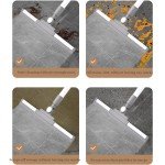 180° Rotating Floor Squeegee with Long Handle