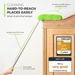 Extendable Microfiber Feather Duster for Cleaning