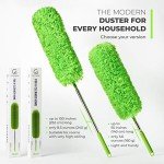 Extendable Microfiber Feather Duster for Cleaning