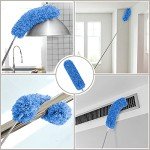 Microfiber Duster Set with Telescoping Pole – 5 PCS