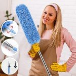Microfiber Duster Set with Telescoping Pole – 5 PCS
